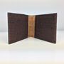 Sustainable Cork Card Holder Brown, thumbnail 2 of 4