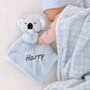 Personalised Blue Koala Comforter And Blanket Set, thumbnail 2 of 9
