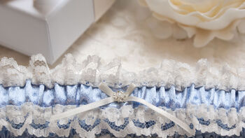 Satin And Lace Garter, 2 of 2