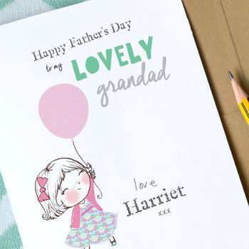 Personalised Illustrated Father's Day Card, 3 of 4