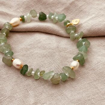 Heartsease Green Aventurine Bracelet, 4 of 6