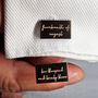 Personalised Written Date Cufflink And Tie Clip Set, thumbnail 7 of 8