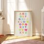 Alphabet Nursery Kids Room Print, thumbnail 2 of 2