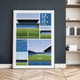 Leeds United Views Of Elland Road Poster, thumbnail 1 of 6