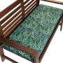 Ferns Floral Water Resistant Garden Bench Seat Pad, thumbnail 4 of 6