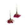 Red Rose Valentines Earrings, thumbnail 2 of 2