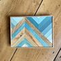 Abstract Colourful Wooden Mountain Mosaic, thumbnail 7 of 12