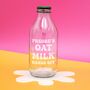 Personalised 'Plant Milk' Milk Bottle, thumbnail 1 of 3