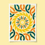 Olwen Celtic Sunshine Greeting Card, thumbnail 4 of 5