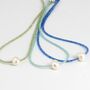 Mini Gemstone Bead Necklace With Focal Pearl, thumbnail 7 of 12