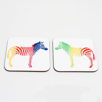 Rainbow Zebra Placemat, 8 of 9