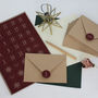 Advent Envelopes And Stickers Set, thumbnail 1 of 5