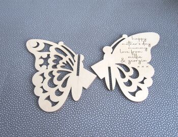 Wooden 3D Butterfly Mother's Day Card, 4 of 5