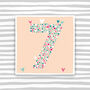 7th Birthday Card For Boy Or Girl, thumbnail 2 of 2