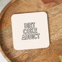 Diet Coke Addict | Black And Cream | Coaster, thumbnail 2 of 2