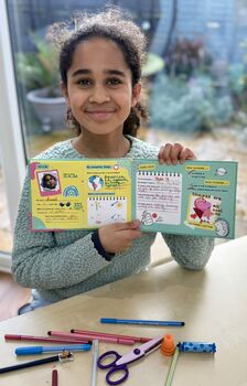 Friendship Memory Book For Kids | A5 School Keepsake And Activity Book For Friends, 3 of 12