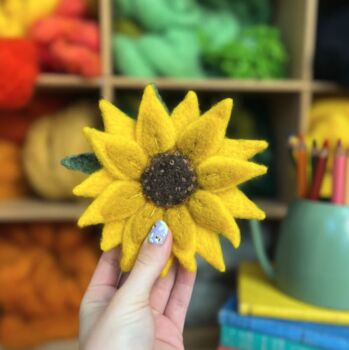 Felt Sunflower Craft Kit, 2 of 3