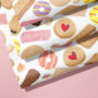 Nostalgic Biscuits Wrapping Paper Gift Wrap, thumbnail 1 of 5