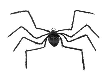 Halloween Black Spider Decoration 60cm, 3 of 4