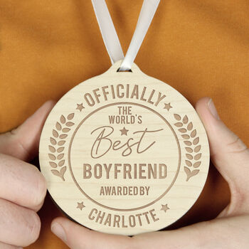 Personalised 'Officially The Best' Medal, 8 of 8