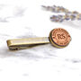 Personalised Wood Tie Clip Wedding / Anniversary Gift, thumbnail 5 of 5