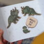 Father's Day Family Dinosaur Magnets Set, thumbnail 5 of 6