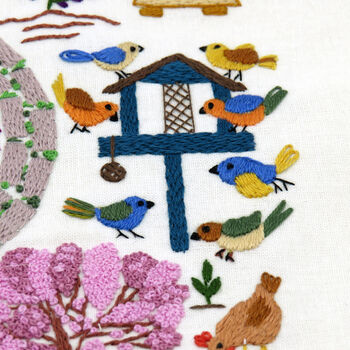 A Wonderful Life Hand Embroidery Kit, 6 of 12