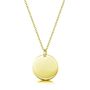 Personalised 18 K Gold Plated Coin Necklace, thumbnail 1 of 6