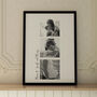 Personalised Mothers Day Photo Collage Print Gift, thumbnail 1 of 7