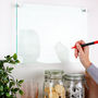 Clear Acrylic Wall Mounted Notice Board, thumbnail 1 of 4