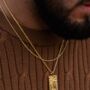 Gold Plated Italian Thin Rope Chain Necklace, thumbnail 5 of 11