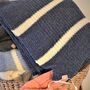 100% Alpaca Rib Knit Blanket, thumbnail 7 of 7