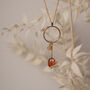 Astralis Necklace 14k Gold Filled And Sunstone Pendant, thumbnail 5 of 7