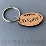 Rugby Ball Keyring For Father's Day, thumbnail 4 of 4