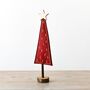 Red Felt Large Tree Christmas Decoration, thumbnail 2 of 3