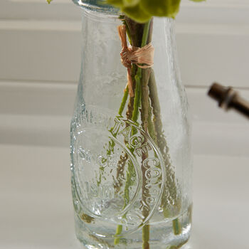 Louisa Floral Bouquet In Bottle Vase, 5 of 5