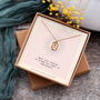 Gift Boxed Sterling Silver Initial Crystal Necklace, thumbnail 5 of 5
