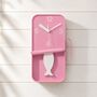 Sardine Clocks With Swinging Pendulum Choice Of Colours, thumbnail 1 of 6