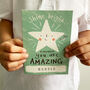First Day Back To School Card And Pocket Star, thumbnail 3 of 5