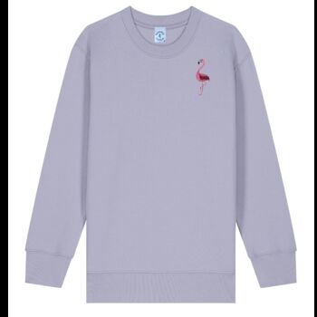 Childrens Organic Cotton Flamingo Sweatshirt, 5 of 11