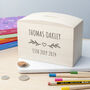 Personalised New Baby Wooden Money Box, thumbnail 2 of 10