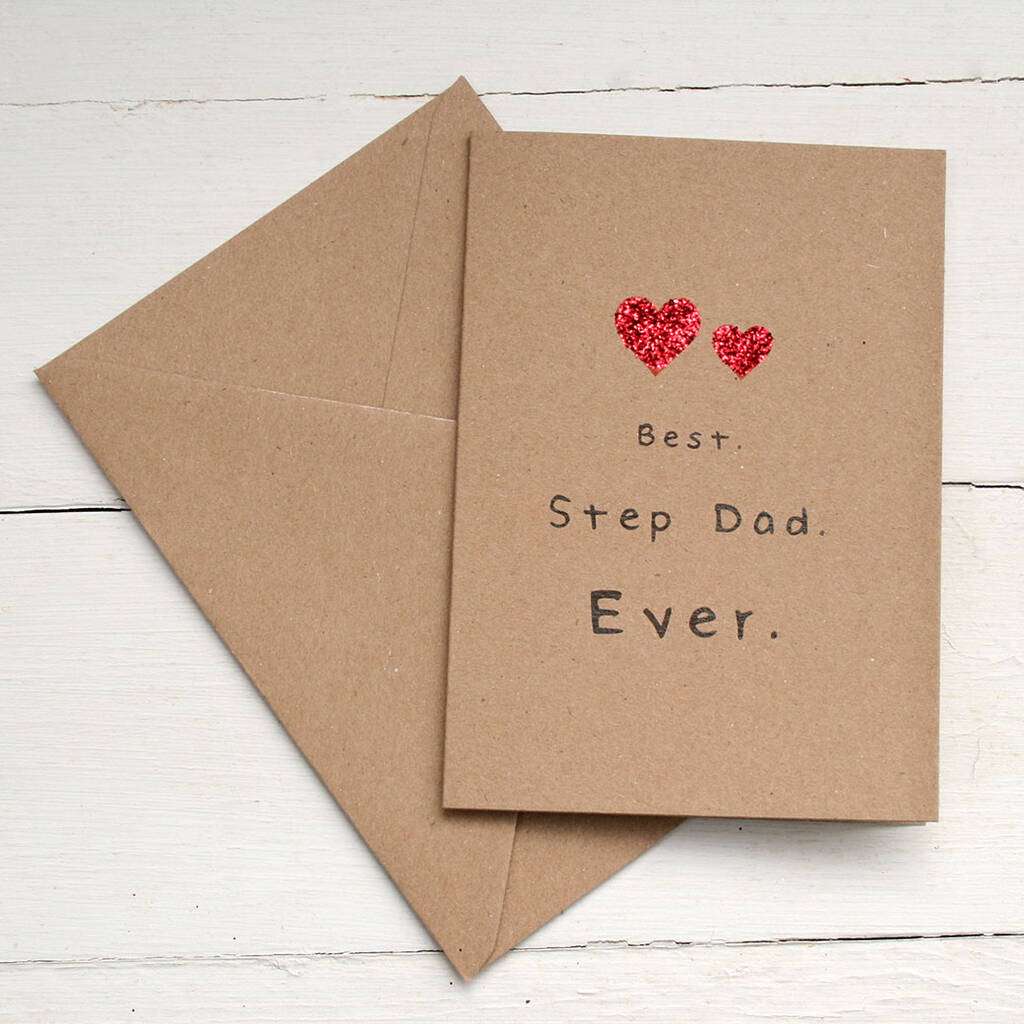 Best Step Dad Ever Card, 1 of 3