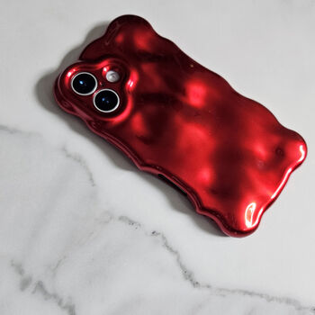 Crimson Red Bubble Case, 2 of 5