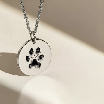 Custom Paw Print Necklace, 9 of 10