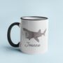Basking Shark Personalised Shark Mug, thumbnail 1 of 3