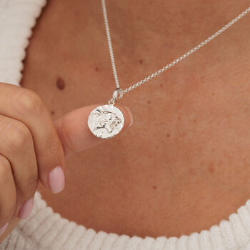 Leo Zodiac Necklace, Sterling Silver Or Gold Plated, 2 of 10