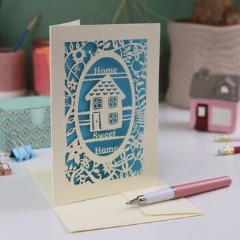 New Home Papercut Card, 3 of 6