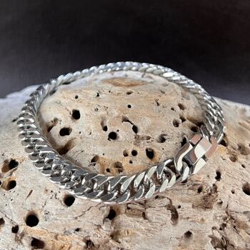 Stainless Steel Modern Bracelet For Men, 5 of 5