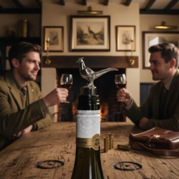 Personalised Pheasant Bottle Stopper, 9 of 11
