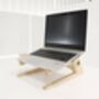 F.S.C Birch Ply Laptop Stand, thumbnail 1 of 6